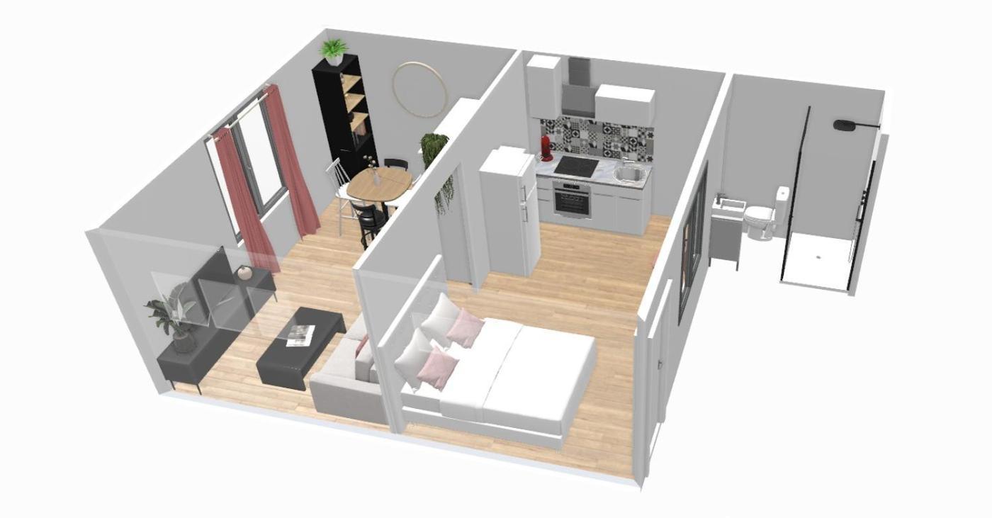 Appartement Cosy Proche Cathedrale Reims Exterior foto